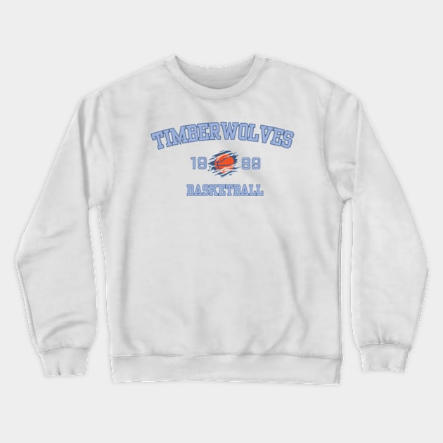 timberwolves Crewneck Sweatshirt by soft and timeless